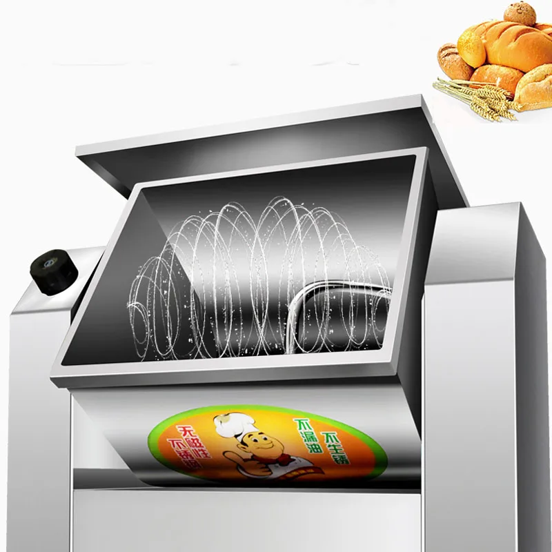 Stainless Steel Kitchen Food Stand Mixer Cream Egg Whisk Blender Cake Dough Bread Mixer Machine