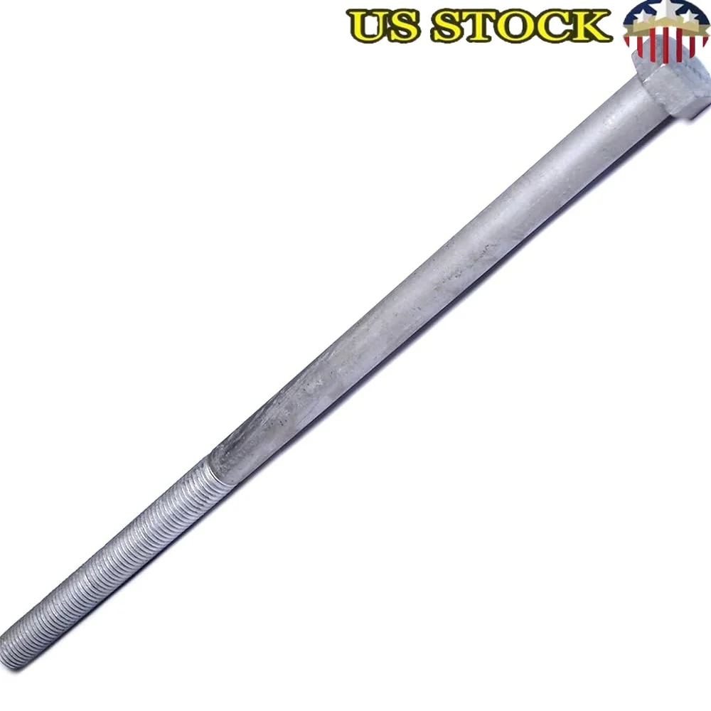 

Болты с шестигранной головкой 5/8 x 14, сверхмощные крепления с крупной резьбой класса 2, оцинкованные из горячей стали, упаковка из 10 шт.