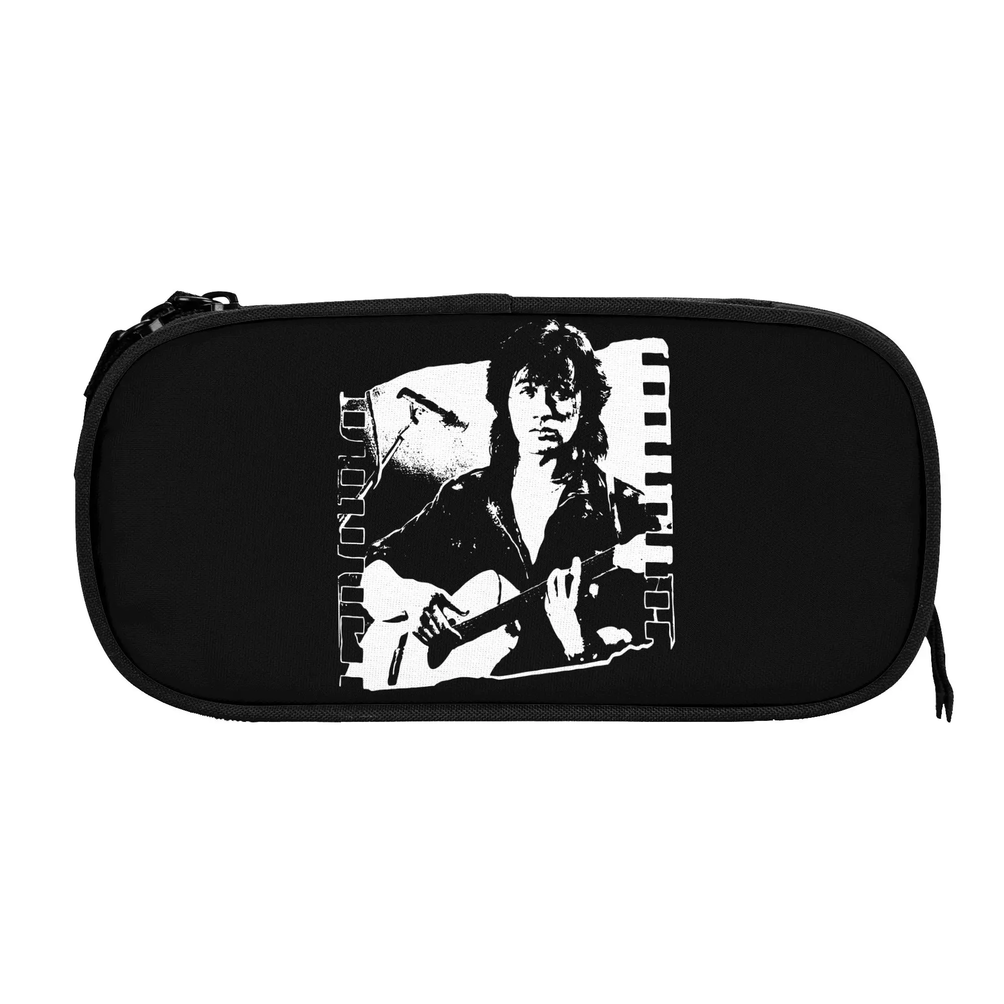 Russia Rock Band Viktor Tsois Pencil Cases Creative   Pen Holder Bags for Student Large Storage Students School Gift Pencilcases