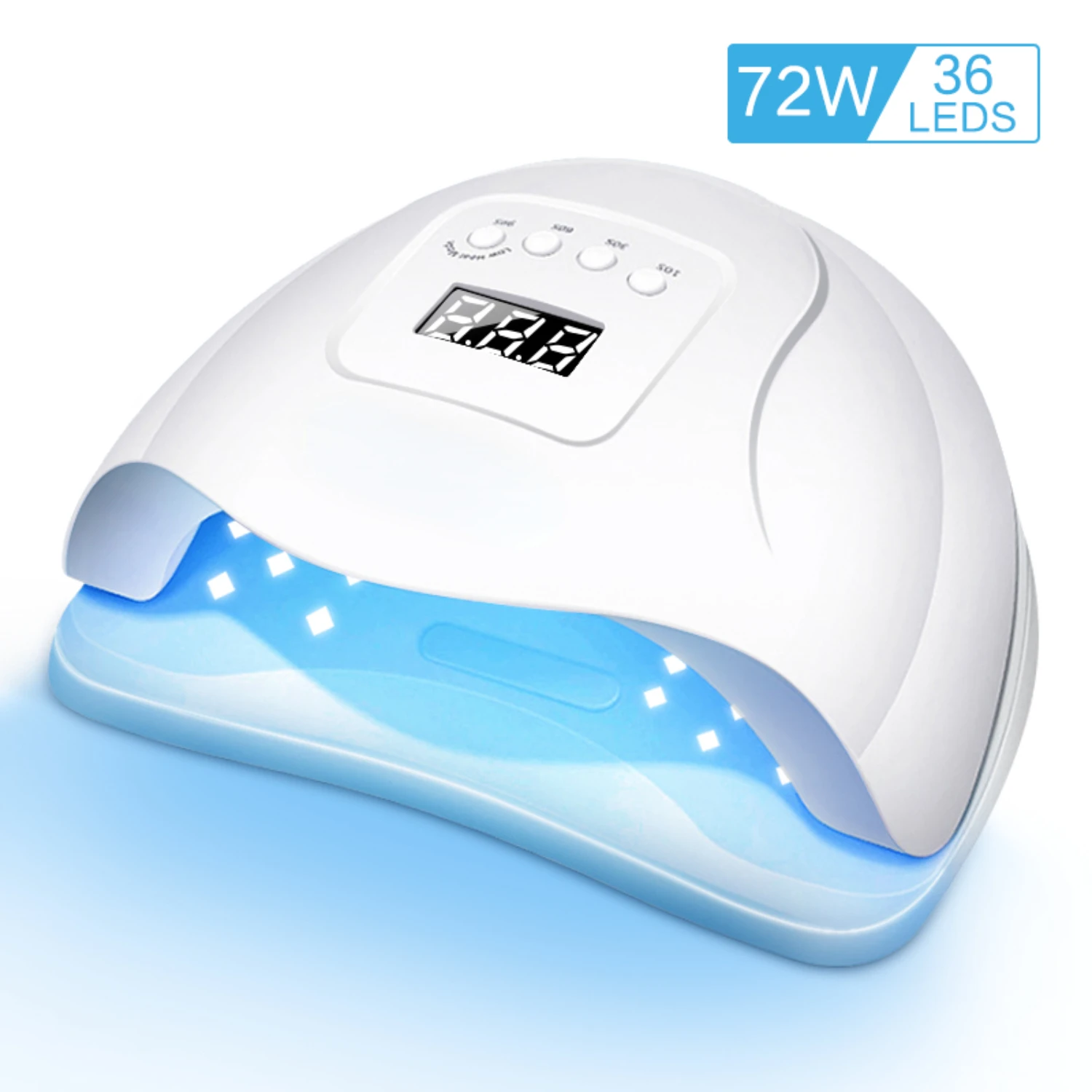 High-Quality Top-Notch Portable Nail Drying Lamp with UV LED for Gel Polish Manicure, Essential Professional Equipment for Nail 