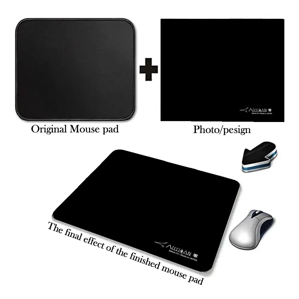 ARTISAN FX Mouse Pad Rubber Small Orange Mousepad Desktop Computer Office Keyboard Square Anti-Slip Cheapest Desk Mat view 4