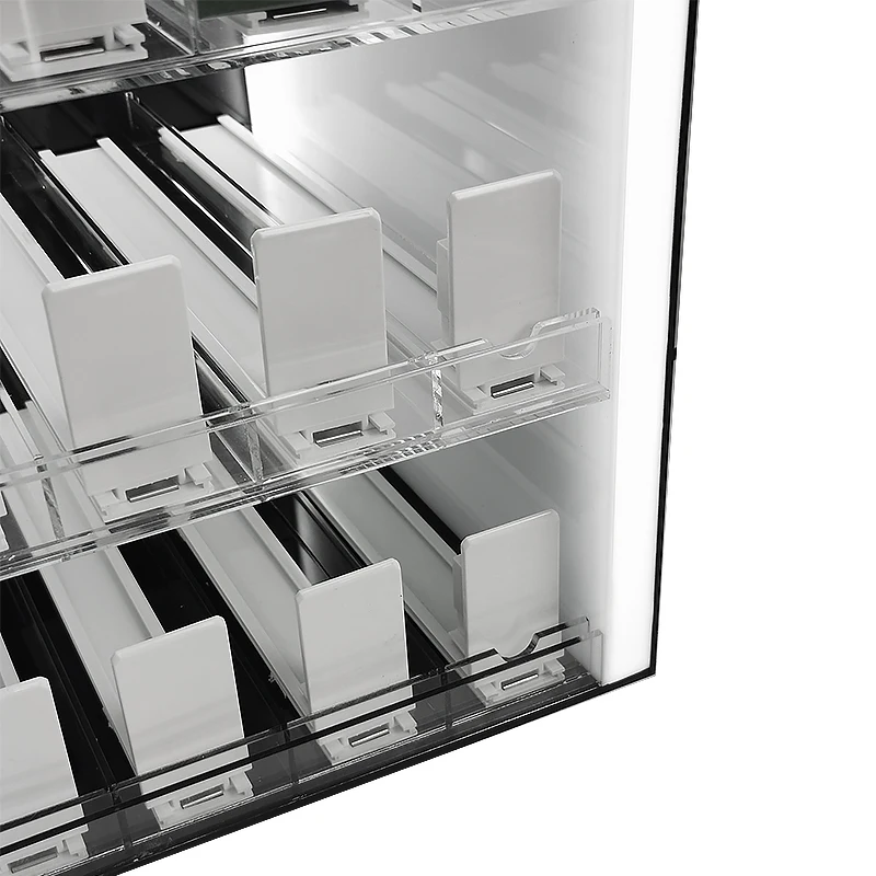 Rak Display Toko Kustom Akrilik dengan Pencahayaan