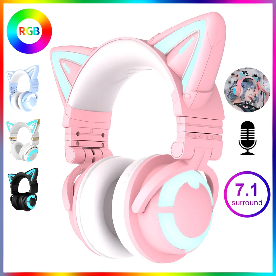 NACHTSTERN RGB Wireless Earphones 3D Sound Bluetooth 5.0