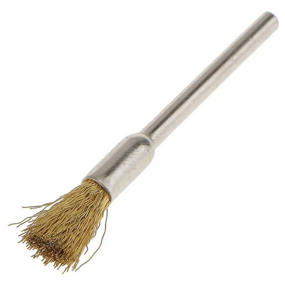 B26B Motorcycle Durable Polishing Rustproof Metallic Wire Brush Cleaning Tool S