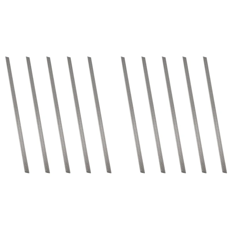 

ABSS-50 Pcs DIY RC Model Stainless Steel Circular Round Rod Bar 500Mm X 3Mm