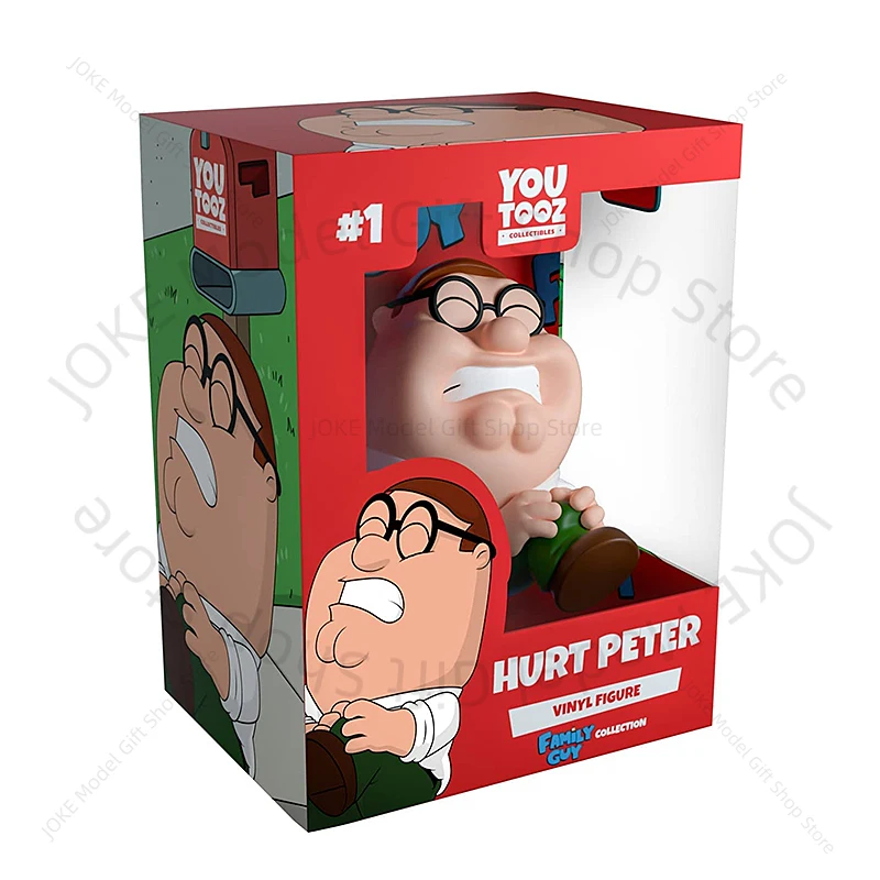 

10Cm Pvc Youtooz Family Guy Peter Griffin Game Action Figure Collectible Model Ornaments Garage Kit Decorate Doll Toys Gift
