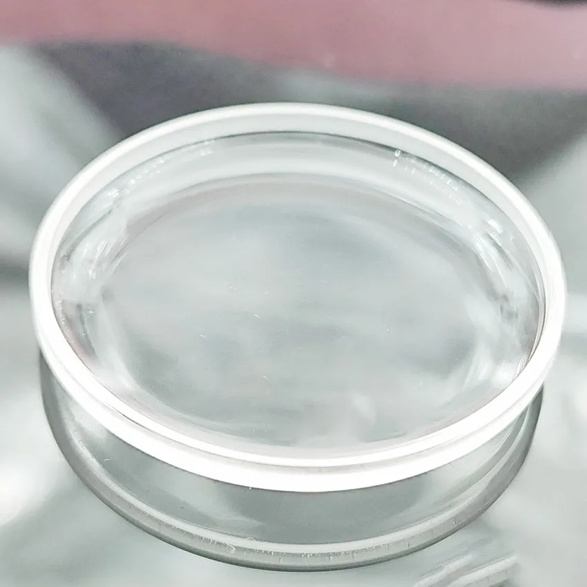 غطاء مطاطي عالي الشفافية على الطراز القديم، قناع ساعة أكريليك، مرآة ملحقة للساعة مقاس 37-45 مم