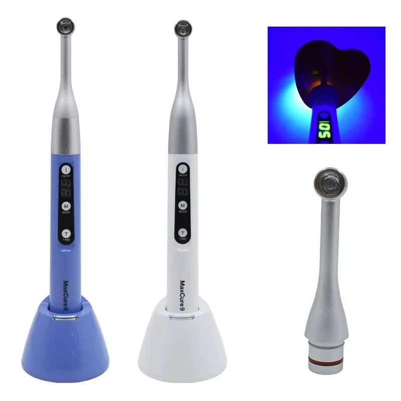 den tal Lamp Wireless LED 360 Degree Rotatable Head 1sec Cure 2300MW Maxcure9 Refine Curing Light