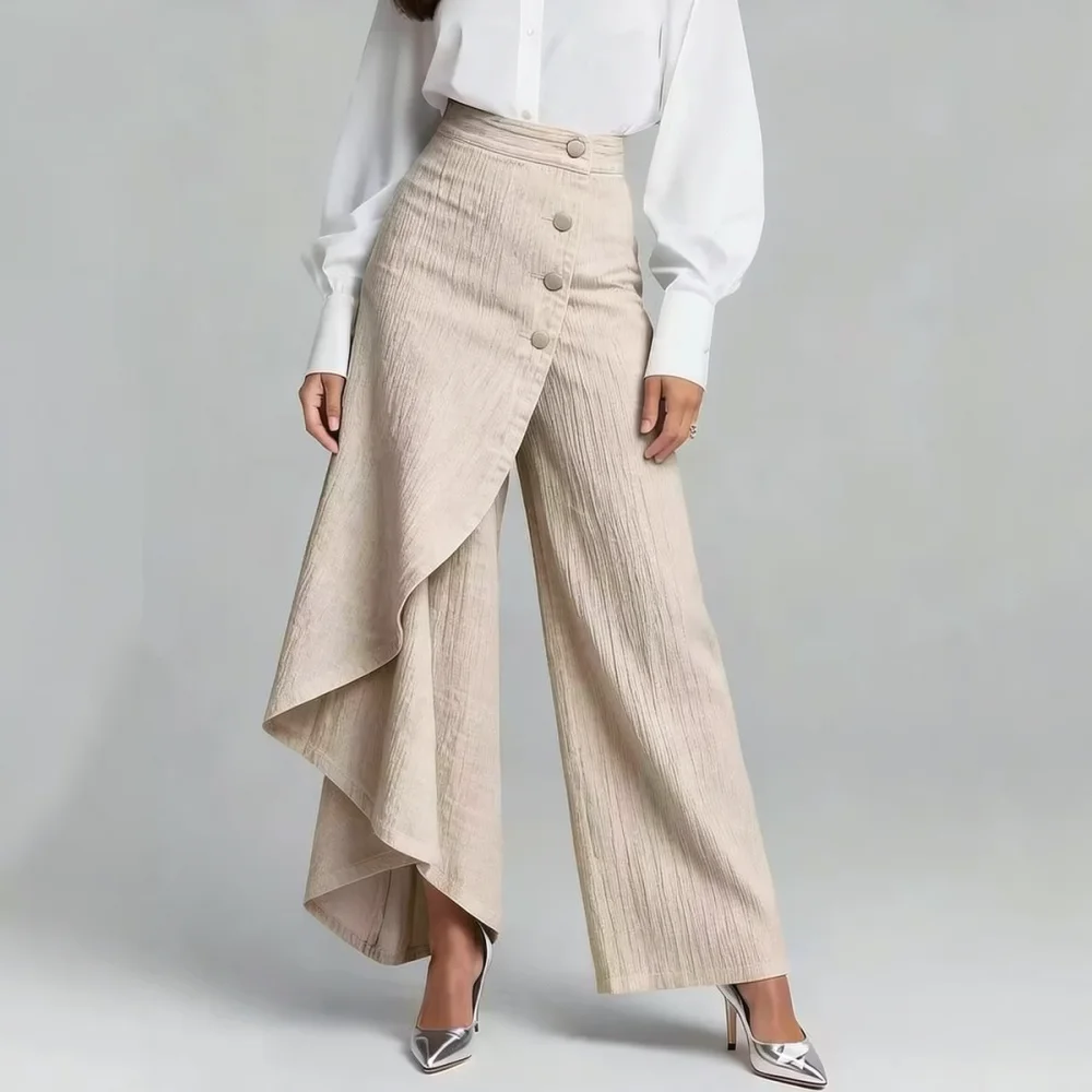 Ladies Ladies Fashion Faux Jean Leggings Mid Waist Slim Fit Trousers Button Design Casual Streetwear Trendy Bottoms - Aliexpress Deal