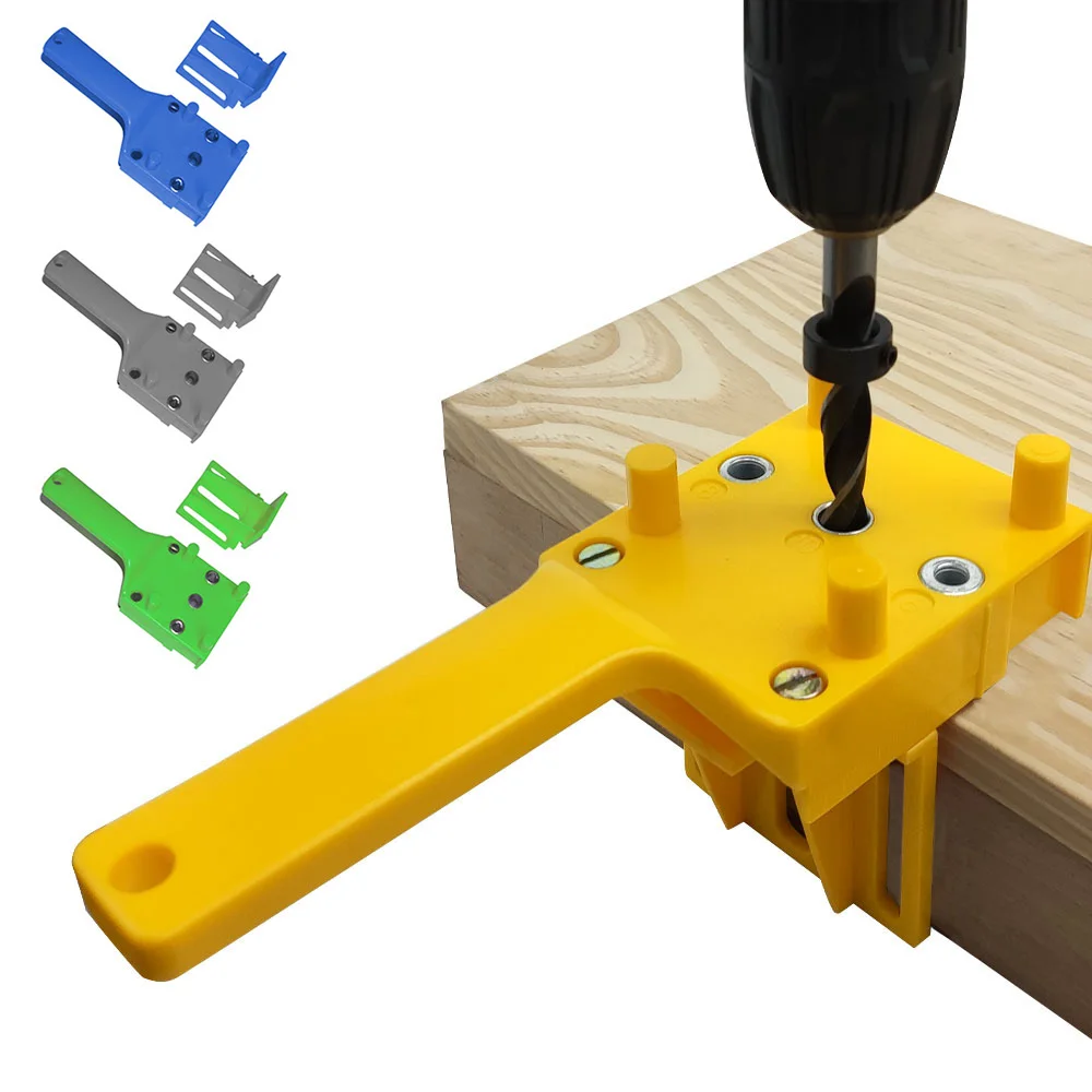 

Woodworking Hole Locator Multifunctional Dowel Jig Drilling Doweling Positioning Hole Saw Drill Bit Guide DIY Carpenter Tools
