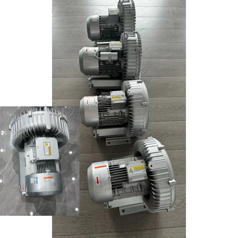 High pressure blower blowing and suction dual-purpose aluminum alloy vortex blower high pressure fan