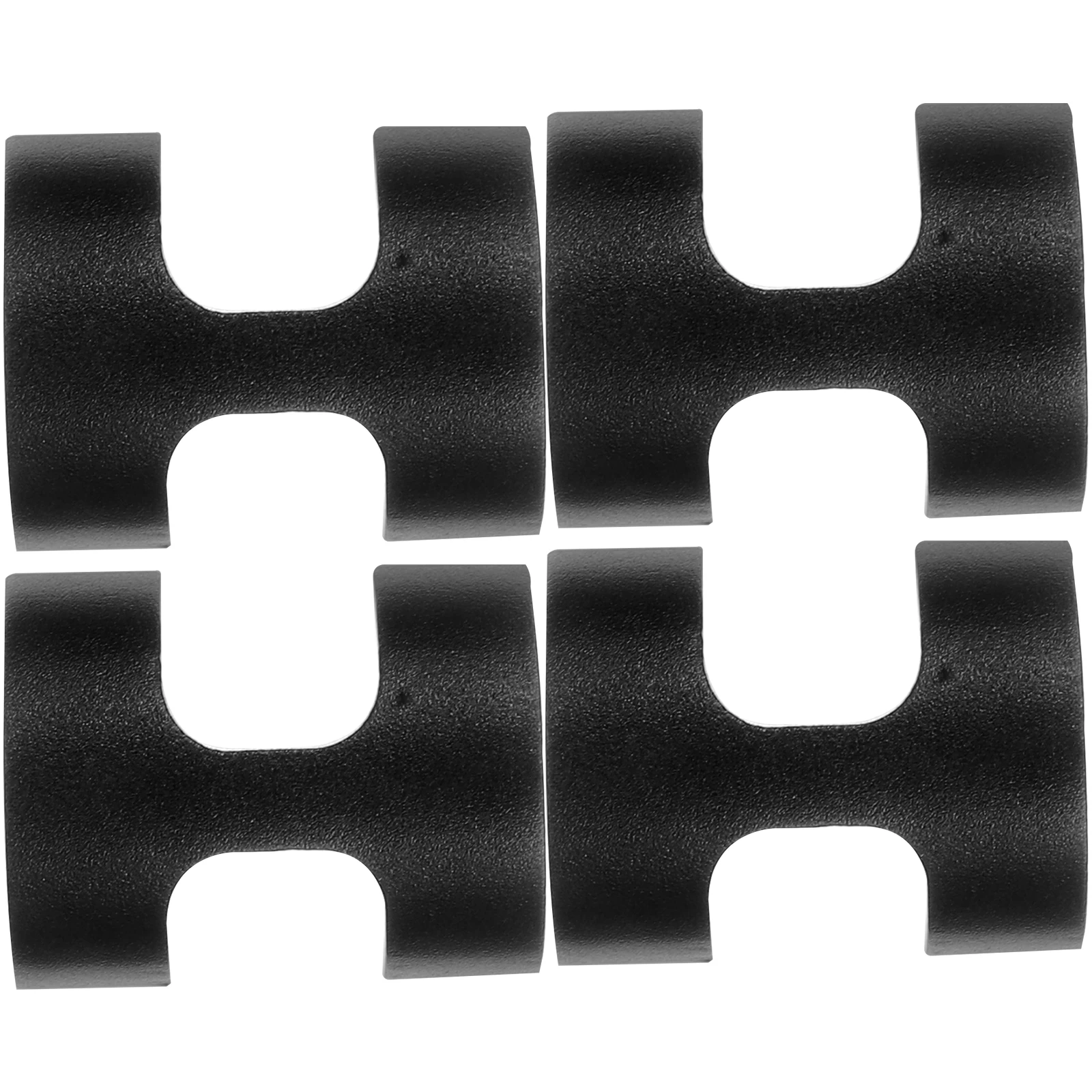 4Pcs Bicycles Handlebar Spacers Metal Conversion Shims Adapter Durable Clamp Spacer Riding Safety Bike Handlebar Stem Reducer