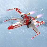 539pcs Star Battle Christmas X Wing (75301) Starfighter Model Building Blocks Diy Education Assembly Toys Kids Christmas Gifts