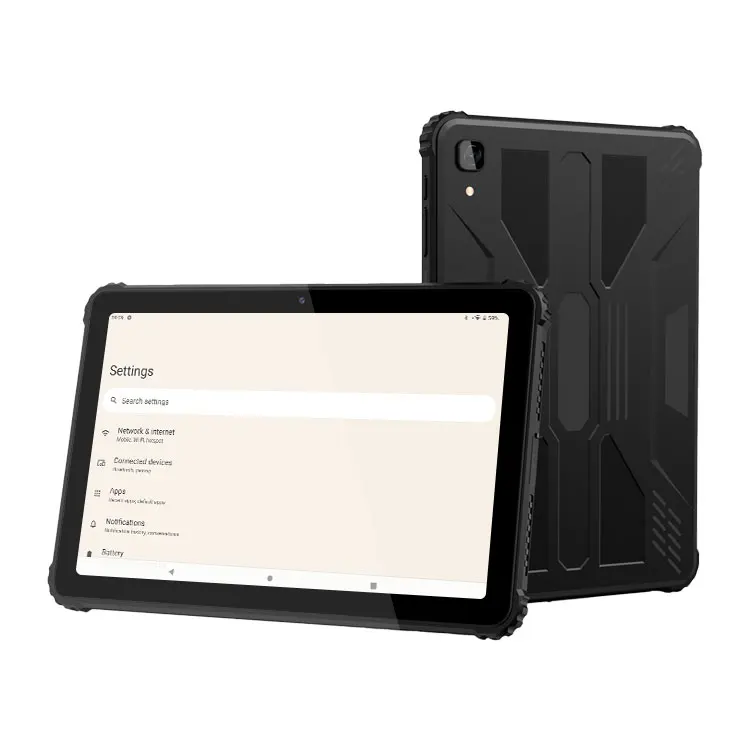 Android 12 Industrial Rugged 4G Tablet with 2.4G+5G Wifi Tablet PC 10 Inch 8GB+128GB OEM 10000mah USB Type C 3g 128gb 8GB Lte