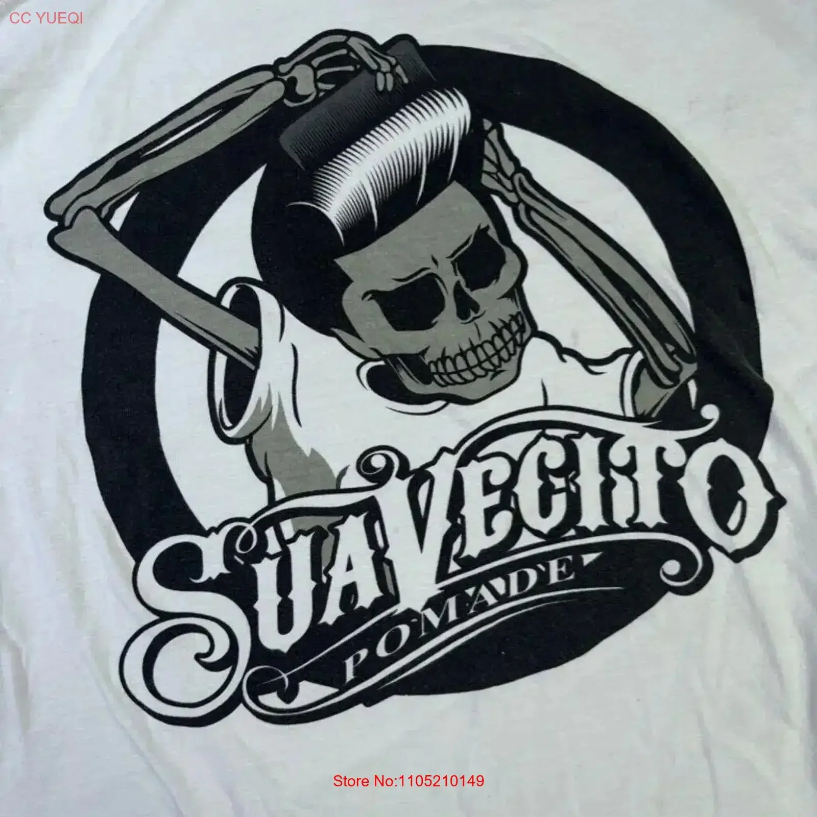 Camiseta Suavecito Pomade Baseball Stylr para hombre, grande, blanco, negro, vintage, lavado, ropa de diseñador, Top gráfico para uso diario