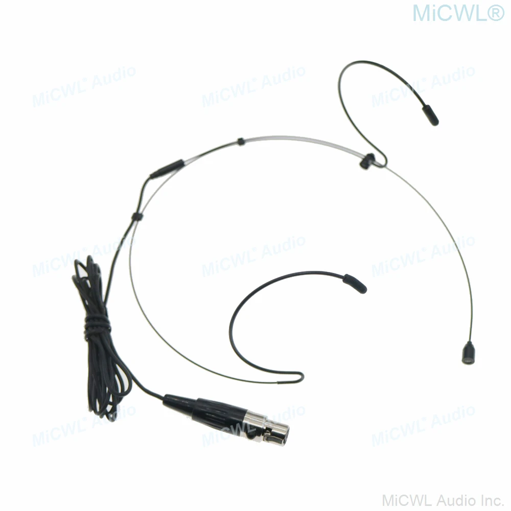 HC577 Black Head Wear Headset Face Microphone CK77 For AKG Samson Wireless Mini TA3F 3Pin Omnidirectional Core