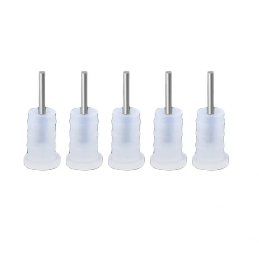 Dust Pin 3.5mm 5Pcs Universal Silicone Dust Plug Mini for Smart Phones Multipurpose Jack for Smart Phones