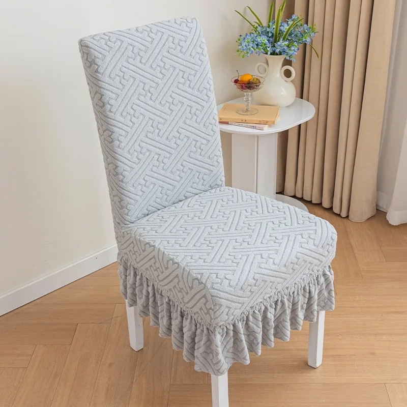 1PC Thickened Chair Cover Elastic All-inclusive One-piece Jacquard Four-season Universal Home Textile Decoration Products