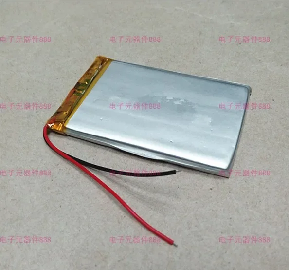 Литий-полимерный аккумулятор 3,7 В 584455   1900 мАч GPS-навигация для мобильных устройств, электронная собака, литий-ионная аккумуляторная батарея, литий-ионная аккумуляторная батарея