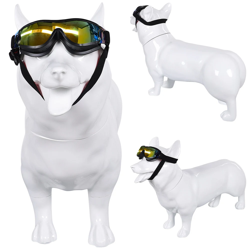 Película de dibujos animados Bad Guys Mr. Wolf gafas de sol negras accesorios de Cosplay juego de rol Hallowma accesorios de juego de rol disfraz Carnaval