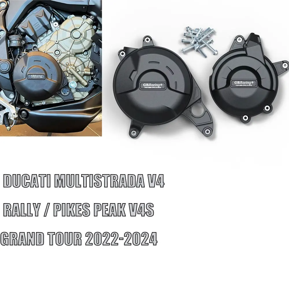 

for Ducati Multistrada V4 / RALLY / Pikes Peak V4S / Grand Tour 2022-2024 Motorcycle Engine Protection Cover