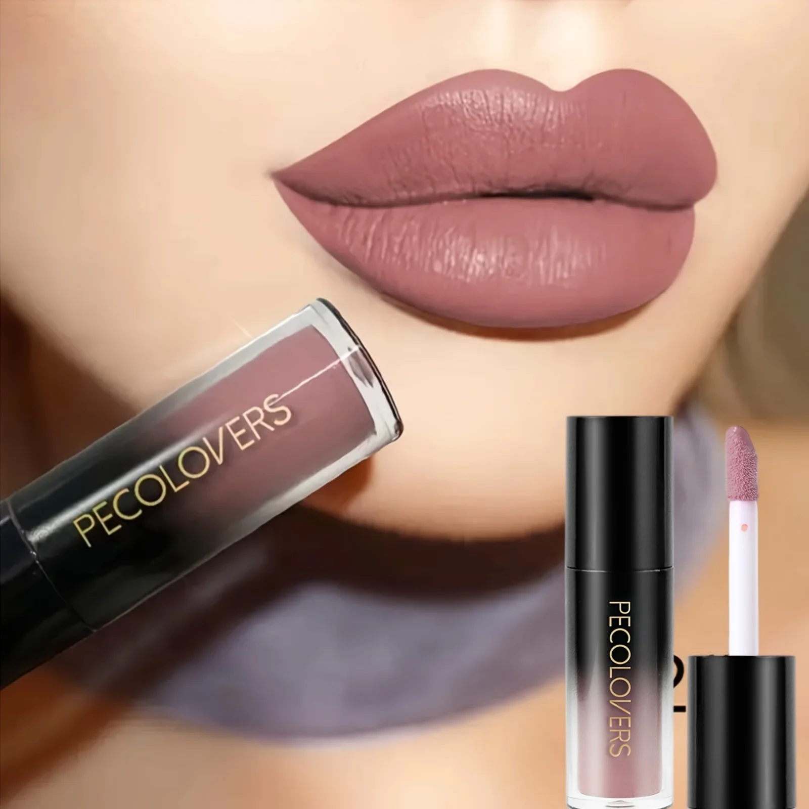 1PC Moisturizing Long-lasting Liquid Lipstick, Creamy Texture, Waterproof, Smooth, Crafting Delicate Makeup Looks， Daily Use