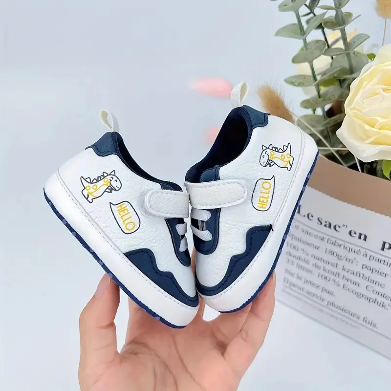 

Baby Software Sole Toddler Shoes Comfortable Breathable Anti-slip Baby Sneakers Multi-color Optional 0-18 Months