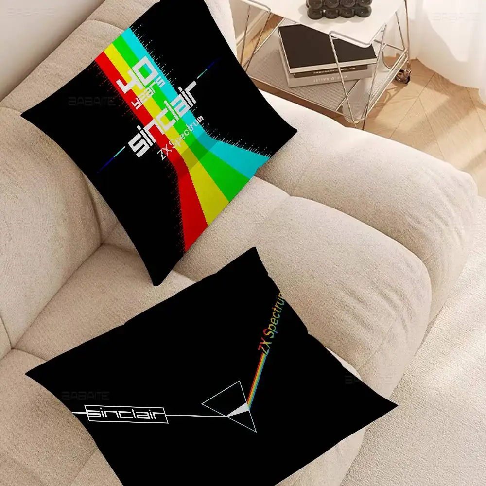 الرجعية سنكلير Zx الطيف شخصية وسادة غطاء الاطفال غرفة نوم البرية ديكور الحفلات المخدة طفل عيد ميلاد دش هدية
