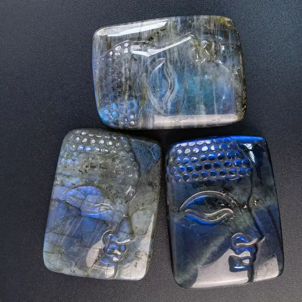 

Подвеска из натурального лабрадорита, прямоугольная полуфабрикат, синяя вспышка, ручная работа, изготовление ювелирных изделий своими руками для ожерелья и браслета