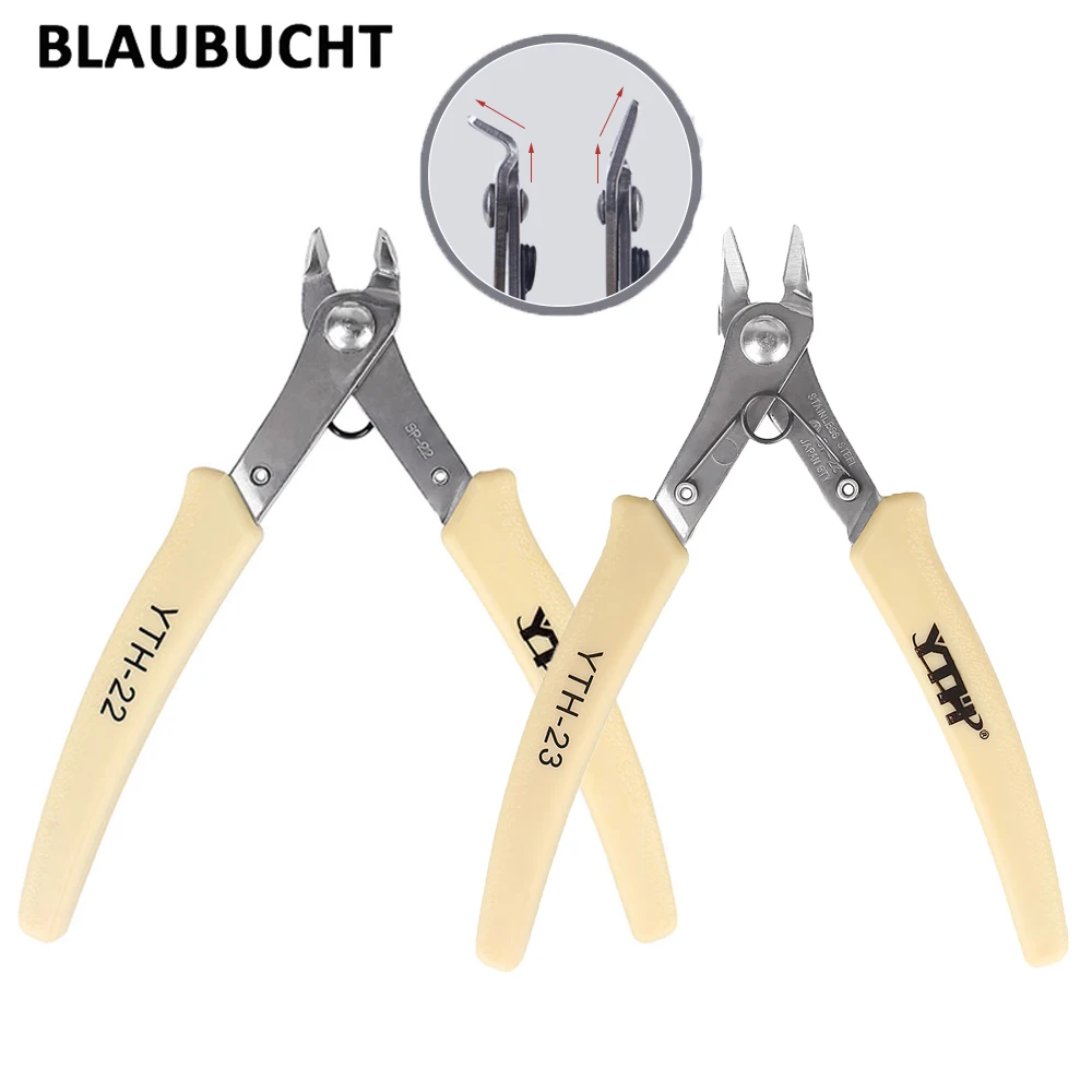 YTH-22 Cutting Pliers Diagonal Pliers Nipper Side Snip Cable Wire Clamp 5