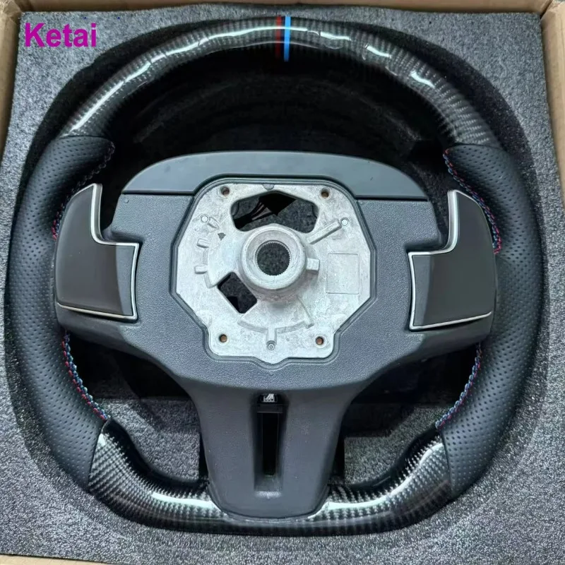 Wholesale Carbon Fiber LED Sport G20 G30 Lci 330i M340i Steering Wheel With Heating