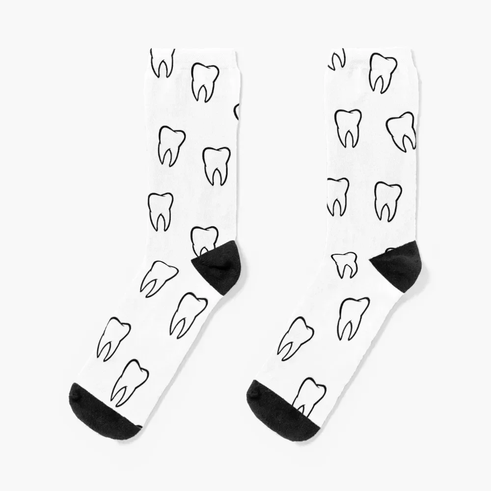 

Tooth, Teeth, Dentist, Dentistry Socks soccer anti-slip winter kawaii Socks For Man Women's