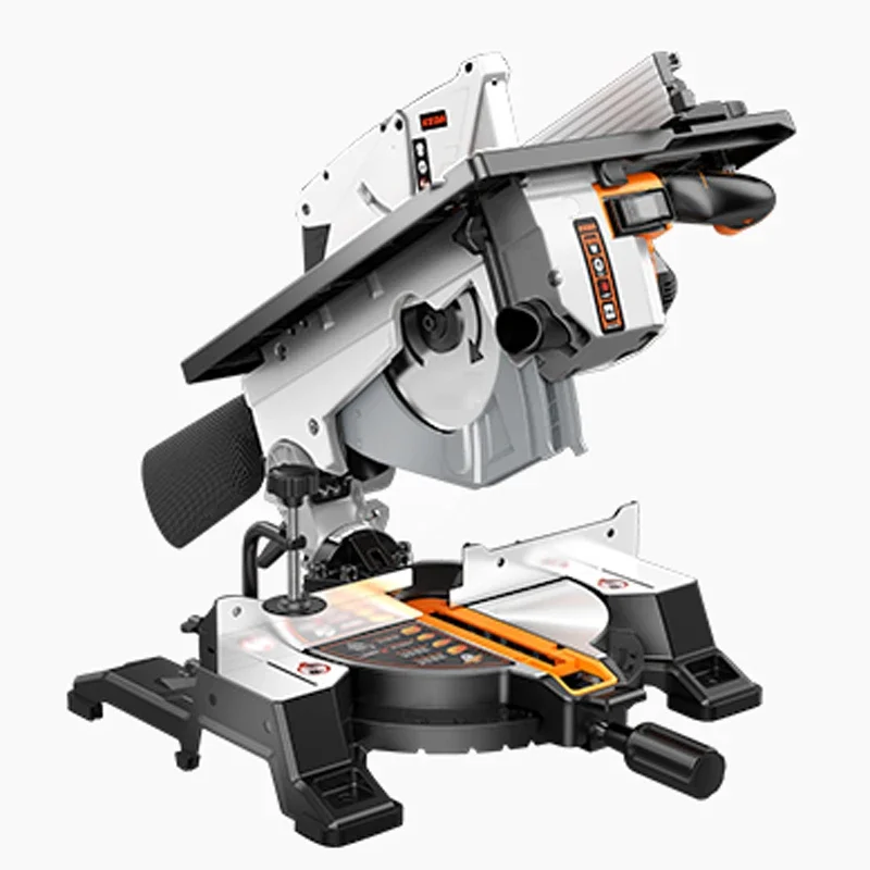 10-inch Multi-functional Composite Saw – Perfect Woodworking Miter Saw with Table Panel Saw Capability