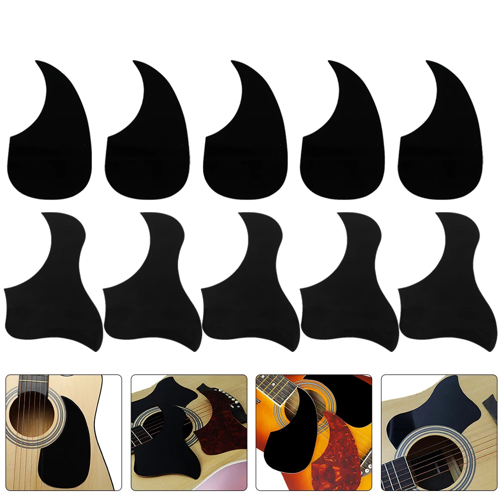 

20pcs Folk Pvc Impact Protection Anti-Scratch Replacement Guard Sticker For Acoustic Electric Guitar Scratch Plate
