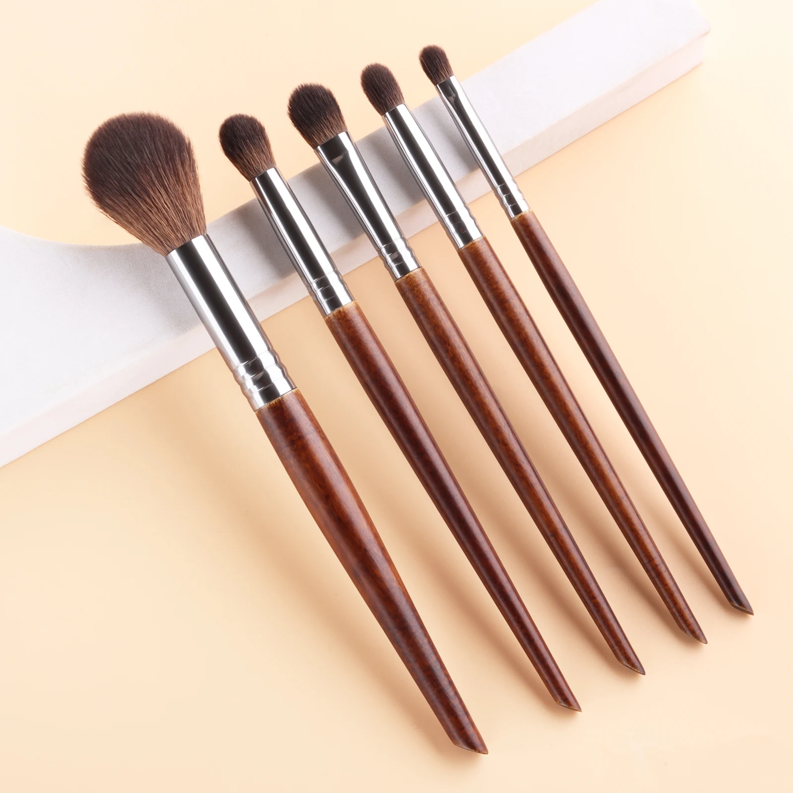 5 pcs Natural Makeup Brushes Set Eyeshadow Make Up Brush Kit for Makeup nabor kistey Blending pinceaux maquillage