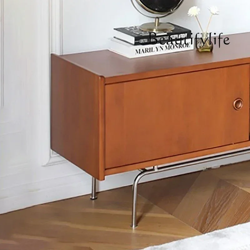 AV خمر حامل تلفاز كلاسيكي عصري تخزين حديث قسط حامل تلفاز تصميم درج تلفزيون Schrank Wohnzimmer أثاث غرفة المعيشة #5