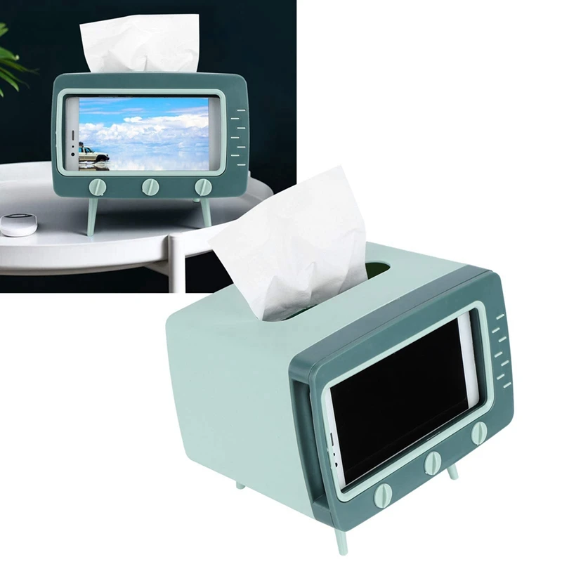 ABDJ-TV กล่องกระดาษทิชชูห้องนั่งเล่นโต๊ะกาแฟ Multi-Function กล่องเก็บห้องน้ําเดสก์ท็อปกล่องกระดาษ