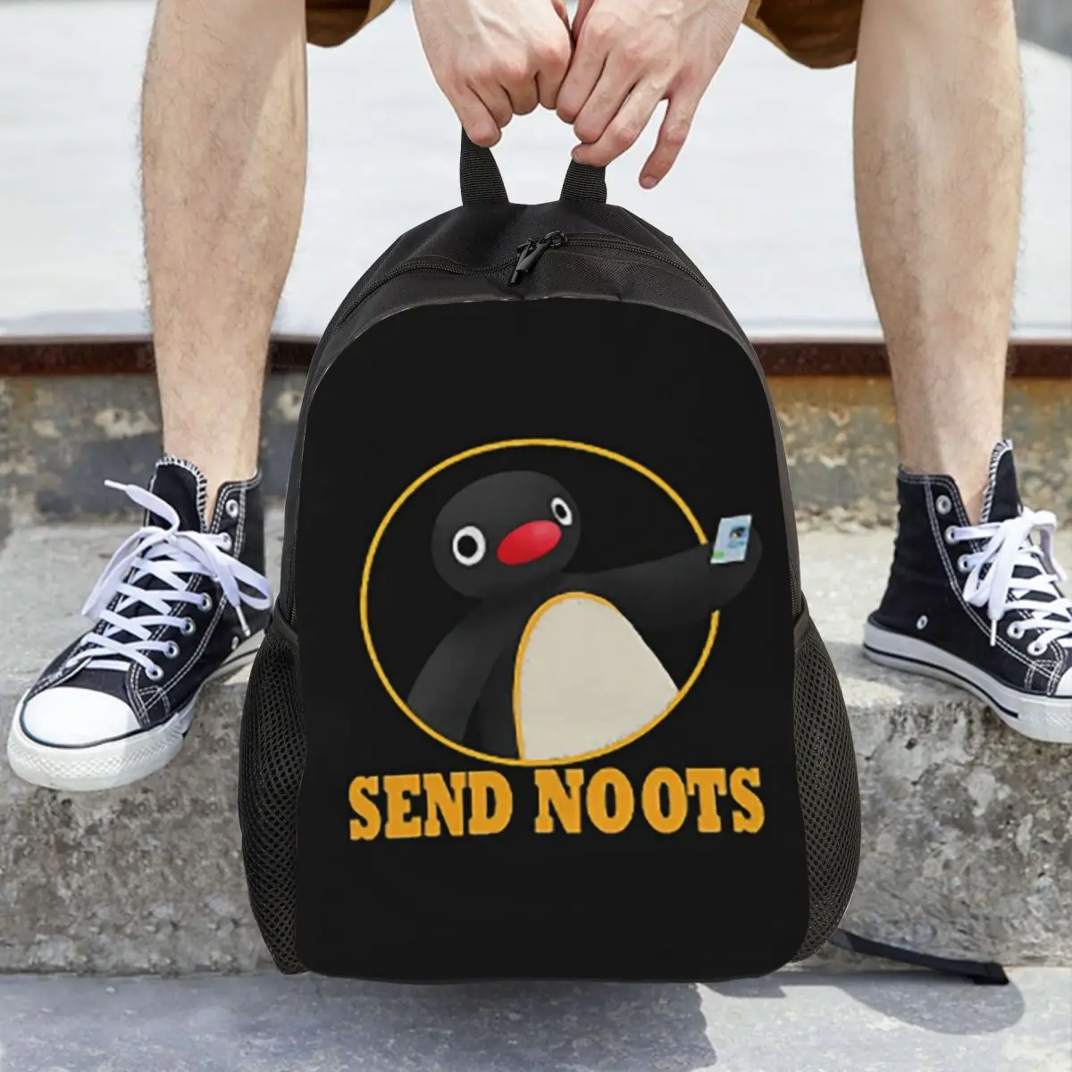 

Рюкзак для телевизора Pingu Pinga Penguin, Лидер продаж, рюкзак большой емкости, детская сумка для книг, школьная сумка, сумки на плечо для мужчин и женщин