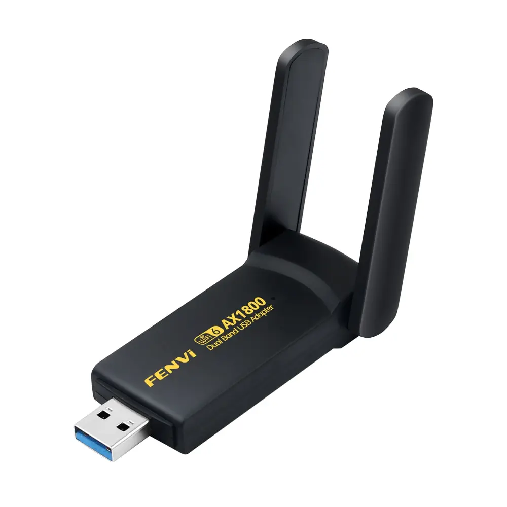 FENVI-Adaptateur WiFi 6 USB 1800Mbps 2.4G/5 mesurz, récepteur sans fil, dongle carte réseau pour ordinateur portable, PC P1 3.0