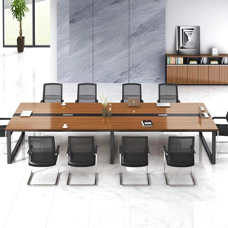 

Steel frame conference table training table small conference office removable