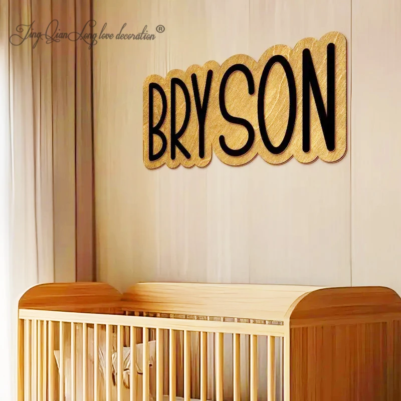 علامة اسم خشبية مخصصة علامة اس - مراجعة Baby Nursery Decor Girl وسعره