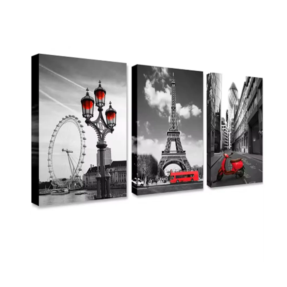 Kits de pintura de diamantes 5D DIY Torre de París, noria, vista de la ciudad-2026 nueva colección artesanía decoración de mosaico de diamantes de imitación