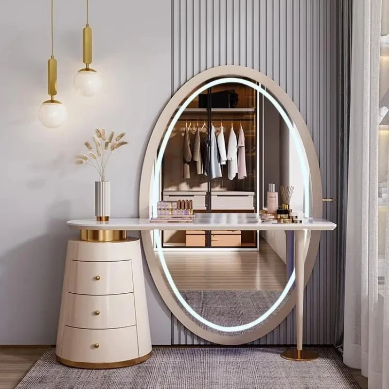 

Кухонный компактный удобный элегантный туалетный столик, обеденный органайзер, серьги, европейские перегородки, удобная мебель для салона