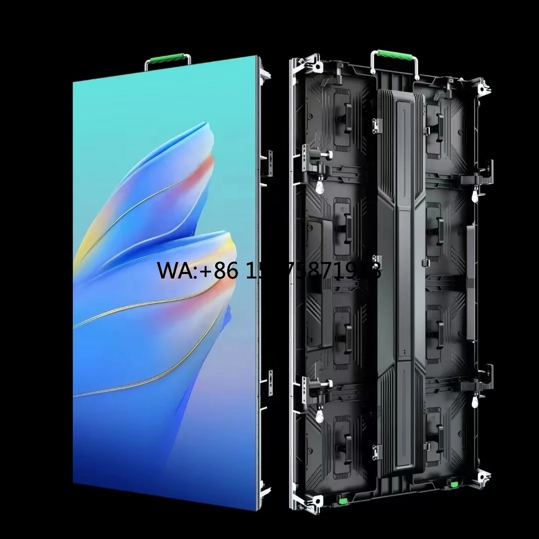 

Indoor/Outdoor P3.91 P4.81 Full-Color Seamless Splicing LED Video Wall Display Screen Stage Background Rental Media Screen IP65
