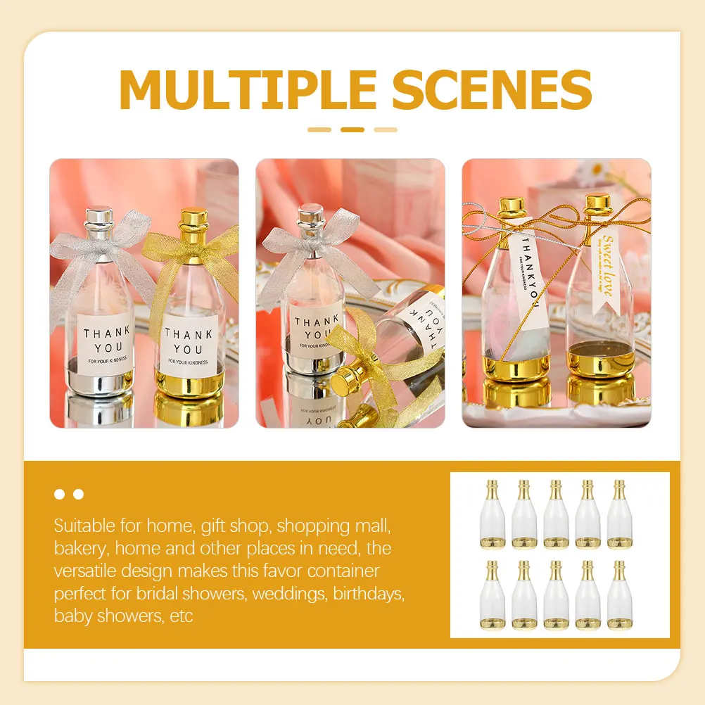 

Large Bottle Candy Box Clear Jar Wedding Shower Bride Boxes for Party Favors