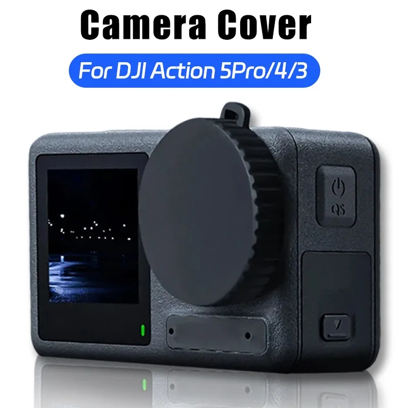 

1-10 шт. пылезащитный чехол для объектива камеры DJI Osmo Action 5Pro 4 3, нескользящий пыленепроницаемый силиконовый защитный чехол для DJI Action 5Pro