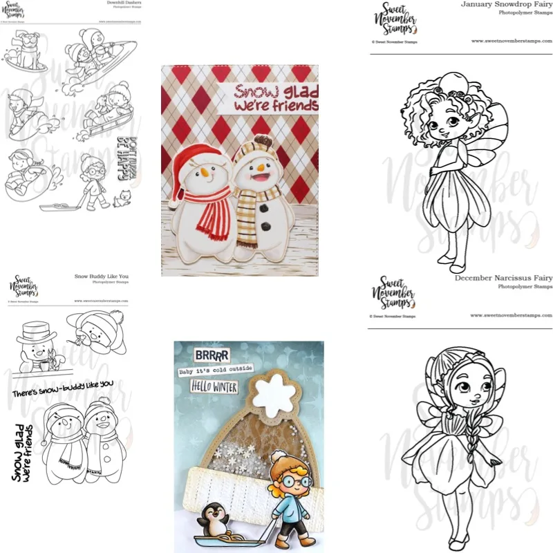 Gal Caroline Flutter Bee Lyra Clear Silicone Stamps Scrapbook Diary Decoration Stencil Embossing Template DIY Greeting Card 2026