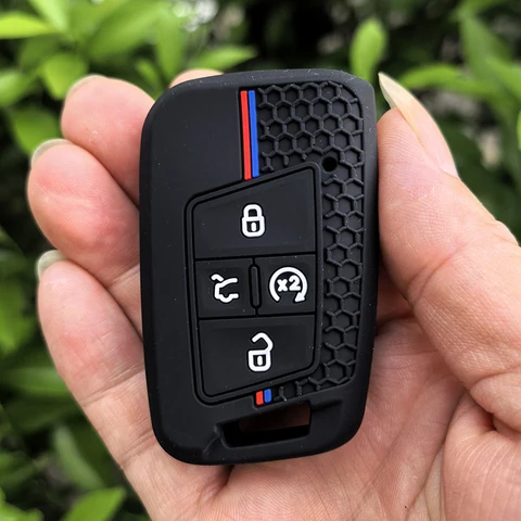 Силиконовый Чехол Для Ключей Volkswagen VW Atlas Tiguan Golf Alltrack SportWagen R Polo E-Golf