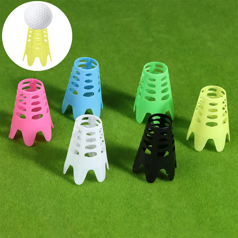 5Pcs Plastic Golf Mat Tees Golf Simulator Tees Practice Golf Tees For Winter Turf Driving Range Home Golf Tees For Golf Training