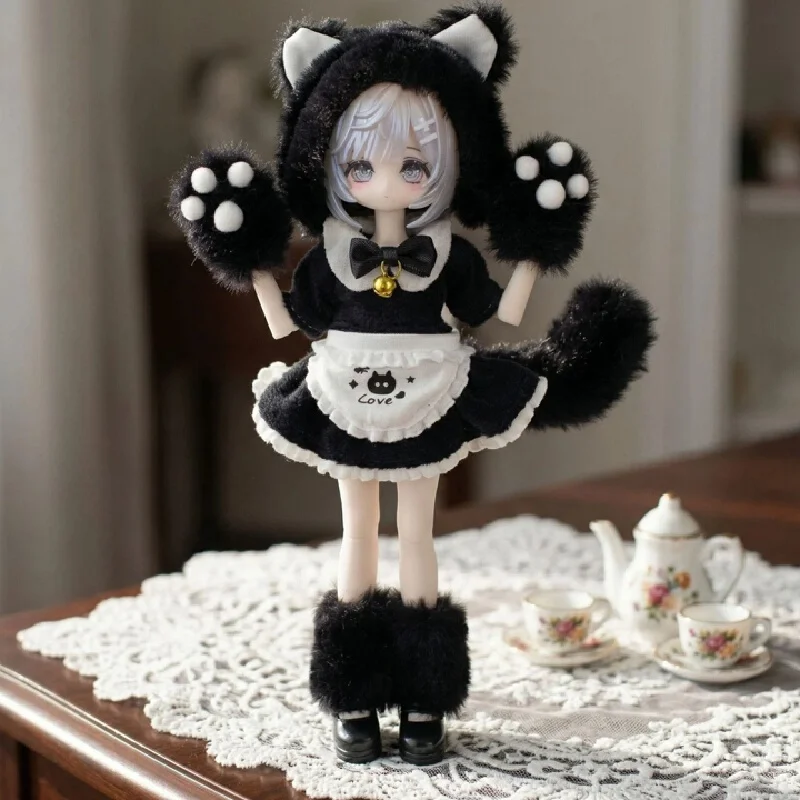 8 points bjd 12 points OB11 baby clothes 11-17 cm Panini Bonni Bu Ta Ai Shi body ymy cute doll costume replacement set for playe view 5